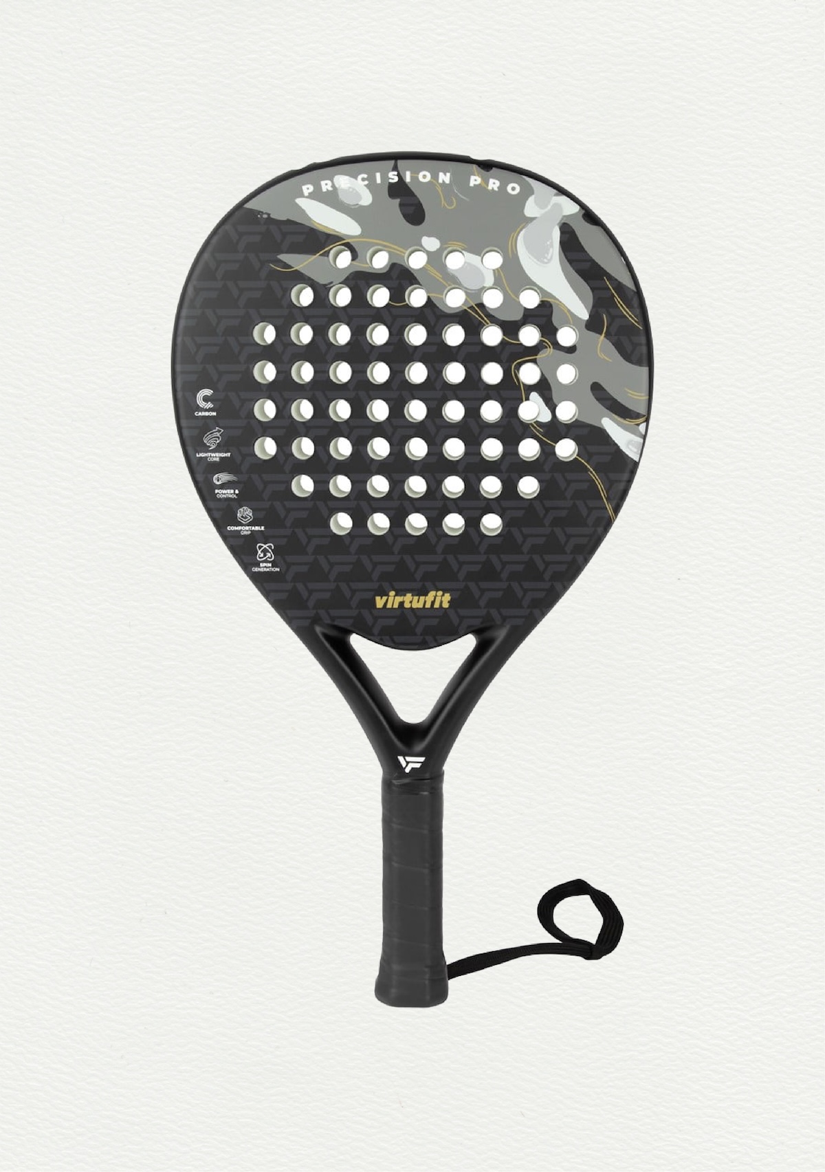 Precision Pro padelracket + tas - Afbeelding 2