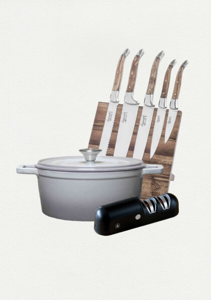 In de keuken